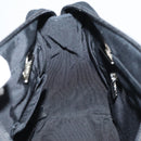 CHANEL COCO Mark Chain Bag Nylon Patent leather Black Silver CC Auth bs30439-19