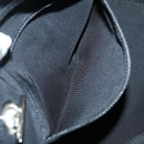 CHANEL COCO Mark Chain Bag Nylon Patent leather Black Silver CC Auth bs30439-22