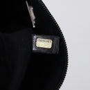 CHANEL COCO Mark Chain Bag Nylon Patent leather Black Silver CC Auth bs30439-11