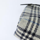 BURBERRY Nova Check Hand Bag tweed Gray Auth bs30442-9