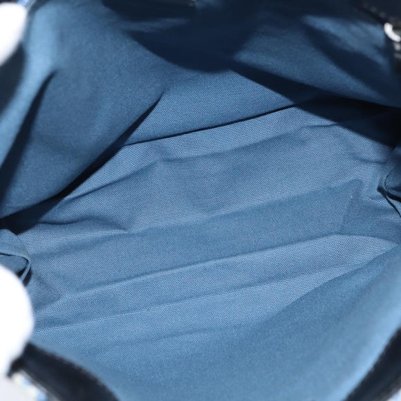 BURBERRY Nova Check Hand Bag tweed Gray Auth bs30442