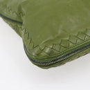 BOTTEGA NVENETA INTRECCIATO Shoulder Bag Leather Green Auth bs30446-14
