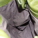 BOTTEGA NVENETA INTRECCIATO Shoulder Bag Leather Green Auth bs30446-18