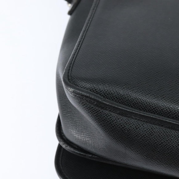 LOUIS VUITTON Taiga Andrei Shoulder Bag Ardoise M32482 LV Auth bs30447