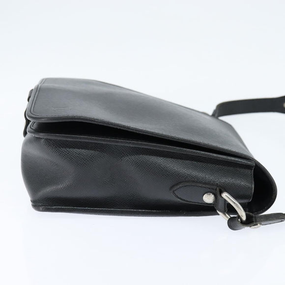 LOUIS VUITTON Taiga Andrei Shoulder Bag Ardoise M32482 LV Auth bs30447