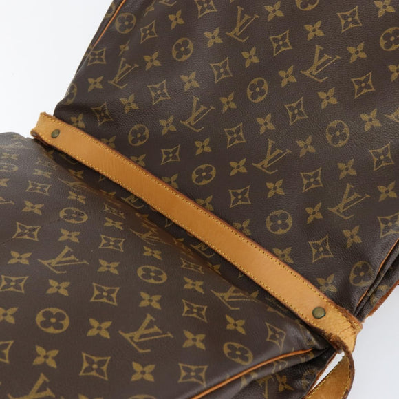 LOUIS VUITTON Monogram Saumur 35 Shoulder Bag M42254 LV Auth bs30448