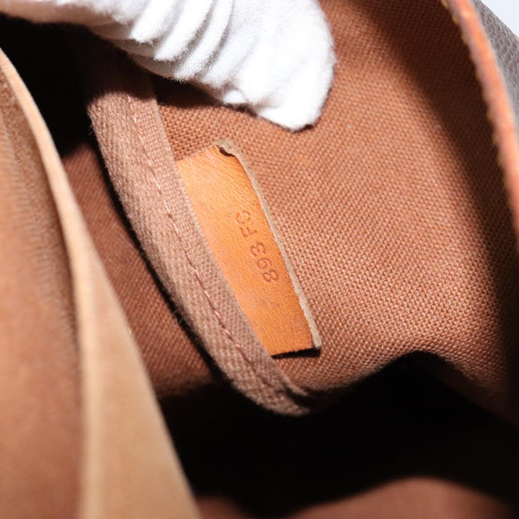 LOUIS VUITTON Monogram Saumur 35 Shoulder Bag M42254 LV Auth bs30448