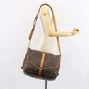 LOUIS VUITTON Monogram Saumur 35 Shoulder Bag M42254 LV Auth bs30448-31