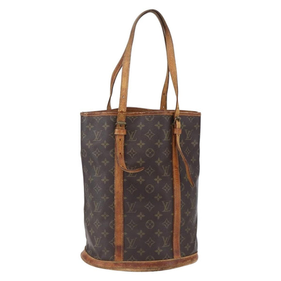 LOUIS VUITTON Monogram Bucket GM Shoulder Bag M42236 LV Auth bs30449