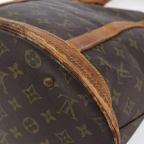 LOUIS VUITTON Monogram Bucket GM Shoulder Bag M42236 LV Auth bs30449