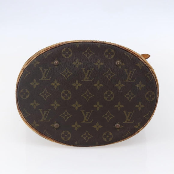 LOUIS VUITTON Monogram Bucket GM Shoulder Bag M42236 LV Auth bs30449