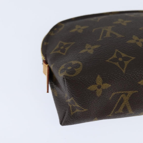 LOUIS VUITTON Monogram Pochette Cosmetic PM Cosmetic Pouch M47515 Auth bs30451