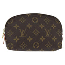 LOUIS VUITTON Monogram Pochette Cosmetic PM Cosmetic Pouch M47515 Auth bs30451-1