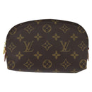 LOUIS VUITTON Monogram Pochette Cosmetic PM Cosmetic Pouch M47515 Auth bs30451-13