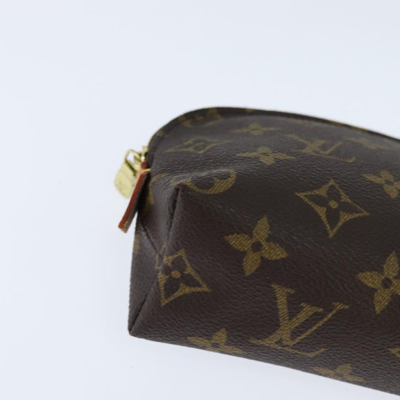 LOUIS VUITTON Monogram Pochette Cosmetic PM Cosmetic Pouch M47515 Auth bs30451