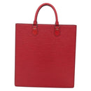 LOUIS VUITTON Epi Sac PlatPM Hand Bag Red M5274E LV Auth bs30455-2