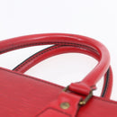 LOUIS VUITTON Epi Sac PlatPM Hand Bag Red M5274E LV Auth bs30455-8