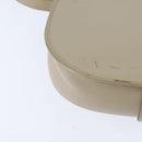 Christian Dior Shoulder Bag Leather Beige Gold Auth bs30458-8