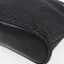 BALLY Chain Shoulder Bag Leather Black Auth bs30460-15