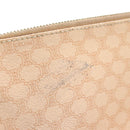 CELINE Macadam Canvas Umhängetasche Beige Gold Auth bs30462-21