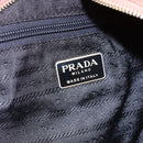 PRADA Chain Quilted Tote Bag Nylon Orange Gold Auth bs30467-18