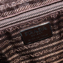 PRADA Backpack Nylon Leather Khaki Auth bs30468-20
