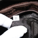 PRADA Backpack Nylon Leather Khaki Auth bs30468-11