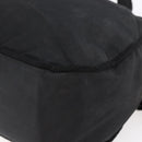 PRADA Beads Fringe Tote Bag Nylon Black Silver Auth bs30470-15