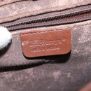 Burberrys Nova Check Shoulder Bag PVC Beige Gold Auth bs30473-19