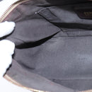 FENDI Zucchino Canvas Shoulder Bag Nylon Beige Gold Auth bs30474-20