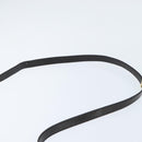 FENDI Zucchino Canvas Shoulder Bag Nylon Beige Gold Auth bs30474-8