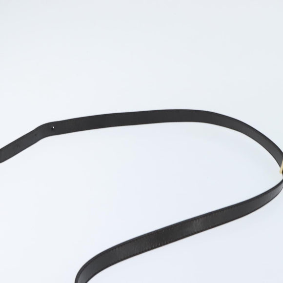 FENDI Zucchino Canvas Shoulder Bag Nylon Beige Gold Auth bs30474