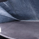 CHANEL Briefcase Patent leather Black Gold CC Auth bs30475-18