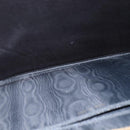 CHANEL Briefcase Patent leather Black Gold CC Auth bs30475-19