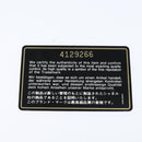 CHANEL Briefcase Patent leather Black Gold CC Auth bs30475-12