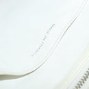 CHANEL Matelasse Tote Bag Caviar Skin White CC Auth bs30478-18