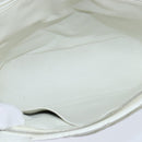 CHANEL Matelasse Tote Bag Caviar Skin White CC Auth bs30478-11