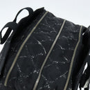 CHANEL Travel Line Boston Bag Nylon Black Silver CC Auth bs30483-6