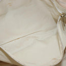 CHANEL New Travel Line Tote Bag Nylon Beige Gold CC Auth bs30490-19