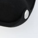 CHANEL Hip bag Shoulder Bag Cotton Black CC Auth bs30491-10