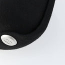 CHANEL Hip bag Shoulder Bag Cotton Black CC Auth bs30491-11