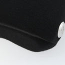 CHANEL Hip bag Shoulder Bag Cotton Black CC Auth bs30491-12