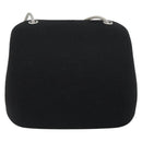 CHANEL Hip bag Shoulder Bag Cotton Black CC Auth bs30491-3
