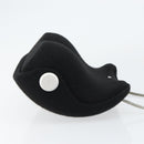 CHANEL Hip bag Shoulder Bag Cotton Black CC Auth bs30491-4