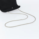 CHANEL Hip bag Shoulder Bag Cotton Black CC Auth bs30491-7