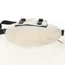 CHANEL Sports Line Shoulder Bag Nylon White Silver CC Auth bs30493-8