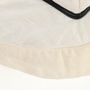 CHANEL Sports Line Shoulder Bag Nylon White Silver CC Auth bs30493-16