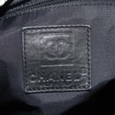 CHANEL Sports Line Shoulder Bag Nylon White Silver CC Auth bs30493-24