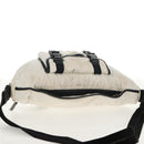 CHANEL Sports Line Shoulder Bag Nylon White Silver CC Auth bs30493-9