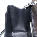 CHANEL Flap Chain Shoulder Bag Patent leather Black Silver CC Auth bs30494-19
